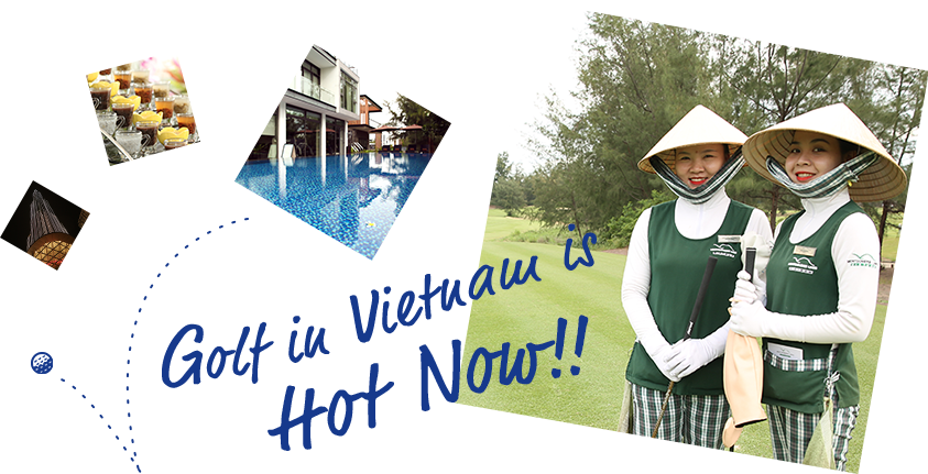 ベトナム、ホーチミンでの雄大な自然の中でゴルフをプレーする愉しみを創造いたします